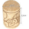 Ruhhy Wine Bottle Corks - 100pCs 22876 - (17222-0)