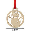 Ruhhy Wooden Baubles - 36pCs 24855 - (17953-0)