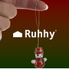 Ruhhy Wooden Hangings / Christmas Tree Balls 30 Pcs - (16943-0)
