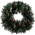 Ruhhy Wreath - snow-Covered Christmas Decoration 22302 - (17243-0)