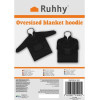 Ruhhy Xxl Sweatshirt - Black Blanket - (13994-0)