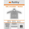 Ruhhy Xxl Sweatshirt - Gray Blanket 24402 - (17882-0)