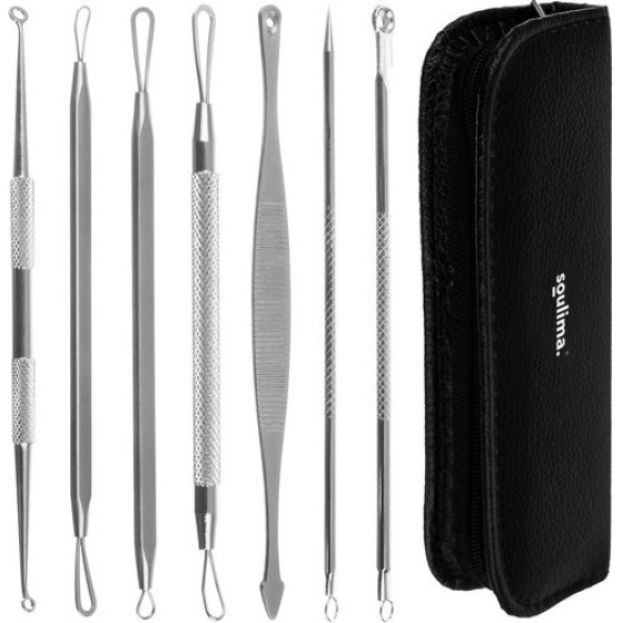 Soulima Blackhead Removal Spoons - Set Of 7 - (14963-0)