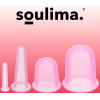 Soulima Chinese Silicone Cups With Massager - Set - (14987-0)