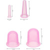Soulima Chinese Silicone Cups With Massager - Set - (14987-0)