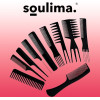 Soulima Hairdressing Combs - Set Of 10 - (11626-0)