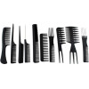 Soulima Hairdressing Combs - Set Of 10 - (11626-0)