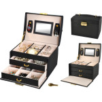 Soulima Jewelry box/Case - Black - (12971-0)