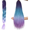 Soulima Synthetic Hair Braids Ombre blue/Purple W10342 - (14489-0)