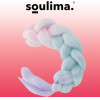 Soulima Synthetic Hair Braids Ombre pink/white/Purple W10341 - (14562-0)