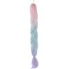 Soulima Synthetic Hair Braids Ombre pink/white/Purple W10341 - (14562-0)