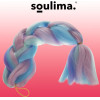 Soulima Synthetic Hair Ombre blue/Purple 21366 - (16636-0)