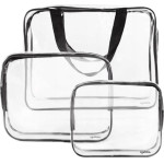 Soulima Transparent Cosmetic Bag 3 In 1 21448 - (16650-0)