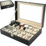 Soulima Watch Organizer 12 Compartments - (14967-0)