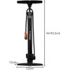 Trizand 19164 Floor Pump With Hose - (16198-0)