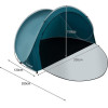 Trizand Beach Tent 200x120x110cm 21267 - (16610-0)