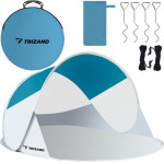 Trizand Beach Tent 220x120x90cm - Turquoise - Gray - (14600-0)