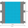 Trizand Beach/Picnic Blanket 208x208cm 21209 - (16772-0)
