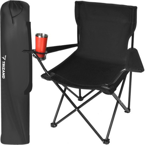 Trizand Fishing Chair Black K23673 - (17591-0)
