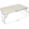 Trizand Folding Camping Table - Suitcase 23428 - (18069-0)