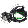 Trizand Headlamp 5 x Led T6 Cree - (15382-0)