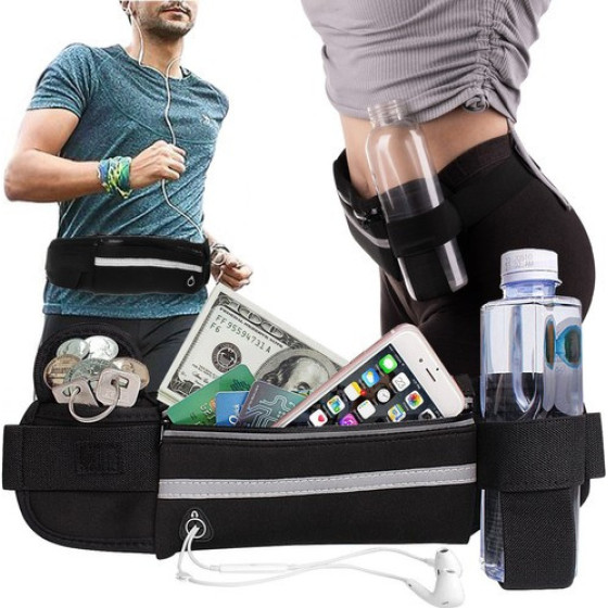 Trizand Kidney - Running Belt Black - (15286-0)