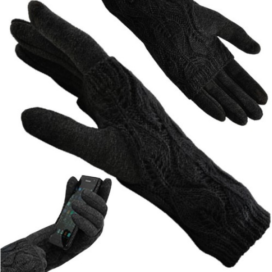 Trizand R6413 Touchscreen Gloves - Black - (13107-0)
