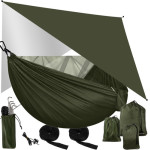 Trizand Tourist Hammock With Tarp And Mosquito Net 260x140 Cm - (18086-0)