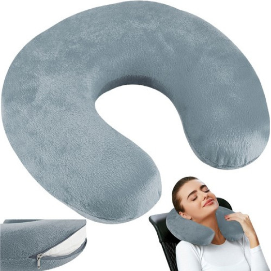 Trizand Travel Pillow Gray P7973 - (13265-0)