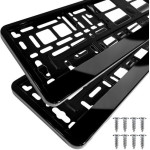 Xtrobb License Plate Frame 2 Pcs 22028 - (16790-0)