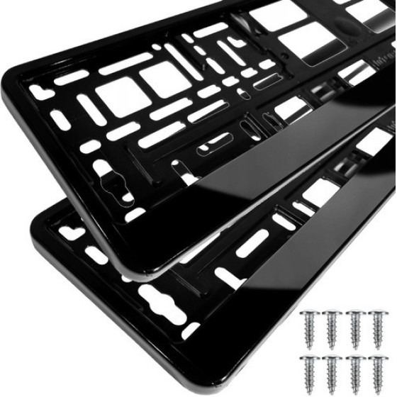 Xtrobb License Plate Frame 2 Pcs 22028 - (16790-0)
