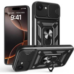 Bodycell Armor Slide Cover Case Iphone 16e Black - (BA-00471)
