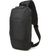 Wozinsky Premium Single Shoulder Anti-Theft City Backpack With Organizer And Usb - Black - (WO922Y3S)