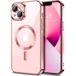 Techsuit - Luxury Crystal Magsafe - Iphone 13 - Pink