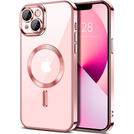 Techsuit - Luxury Crystal Magsafe - Iphone 13 - Pink