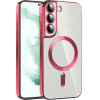 Techsuit - Luxury Crystal Magsafe - Samsung Galaxy S21 Fe 5G - Red