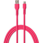 Colorum cable USB-A - USB-C 1,8m 3A CK60-AC-02 xMagenta