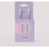 Colorum cable USB-C - Lightning 1,8m 2,4A CK12-CL-09 xLavenda