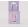 Colorum cable USB-C - USB-C 1,8m 3A CK60-CC-09 xLavenda