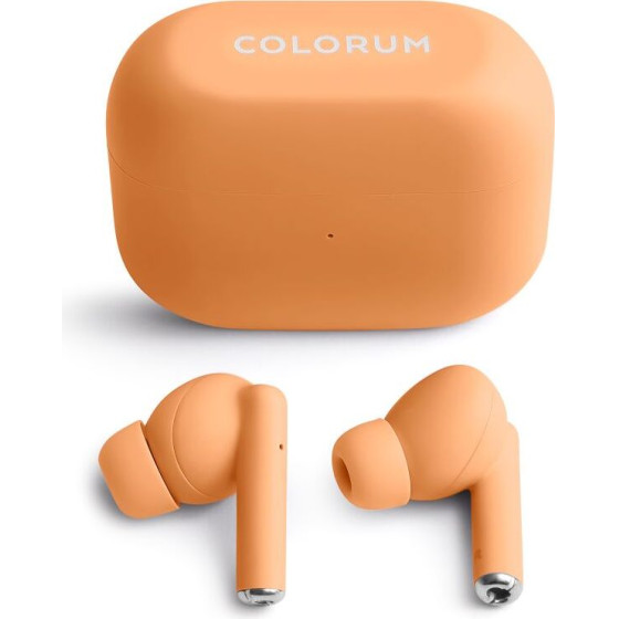 Colorum TWS Bluetooth earphones CTWS-14 x Peach Fuzz