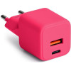 Colorum wall charger USB-A + USB-C PD 30W CLS30-AC-02 xMagenta