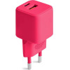 Colorum wall charger USB-A + USB-C PD 30W CLS30-AC-02 xMagenta