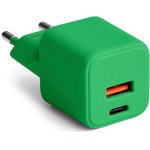 Colorum wall charger USB-A + USB-C PD 30W CLS30-AC-04 xGreen