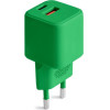 Colorum wall charger USB-A + USB-C PD 30W CLS30-AC-04 xGreen