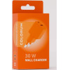 Colorum wall charger USB-A + USB-C PD 30W CLS30-AC-10 xOrange