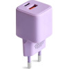 Colorum wall charger USB-A + USB-C PD 30W CLS30-AC-09 xLavenda
