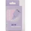 Colorum wall charger USB-A + USB-C PD 30W CLS30-AC-09 xLavenda
