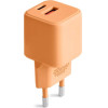 Colorum wall charger USB-A + USB-C PD 30W CLS30-AC-14 x Peach Fuzz