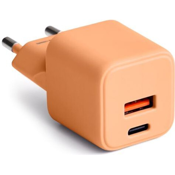 Colorum wall charger USB-A + USB-C PD 30W CLS30-AC-14 x Peach Fuzz