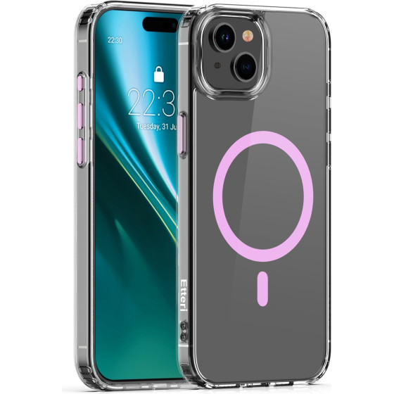 Etteri Color Mag case for iPhone 13 6,1'' pink